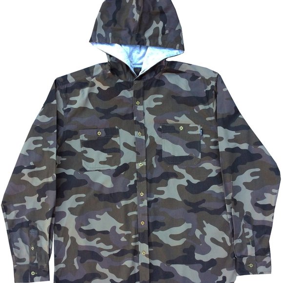 camo cargo jacket - Picture 1 of 3